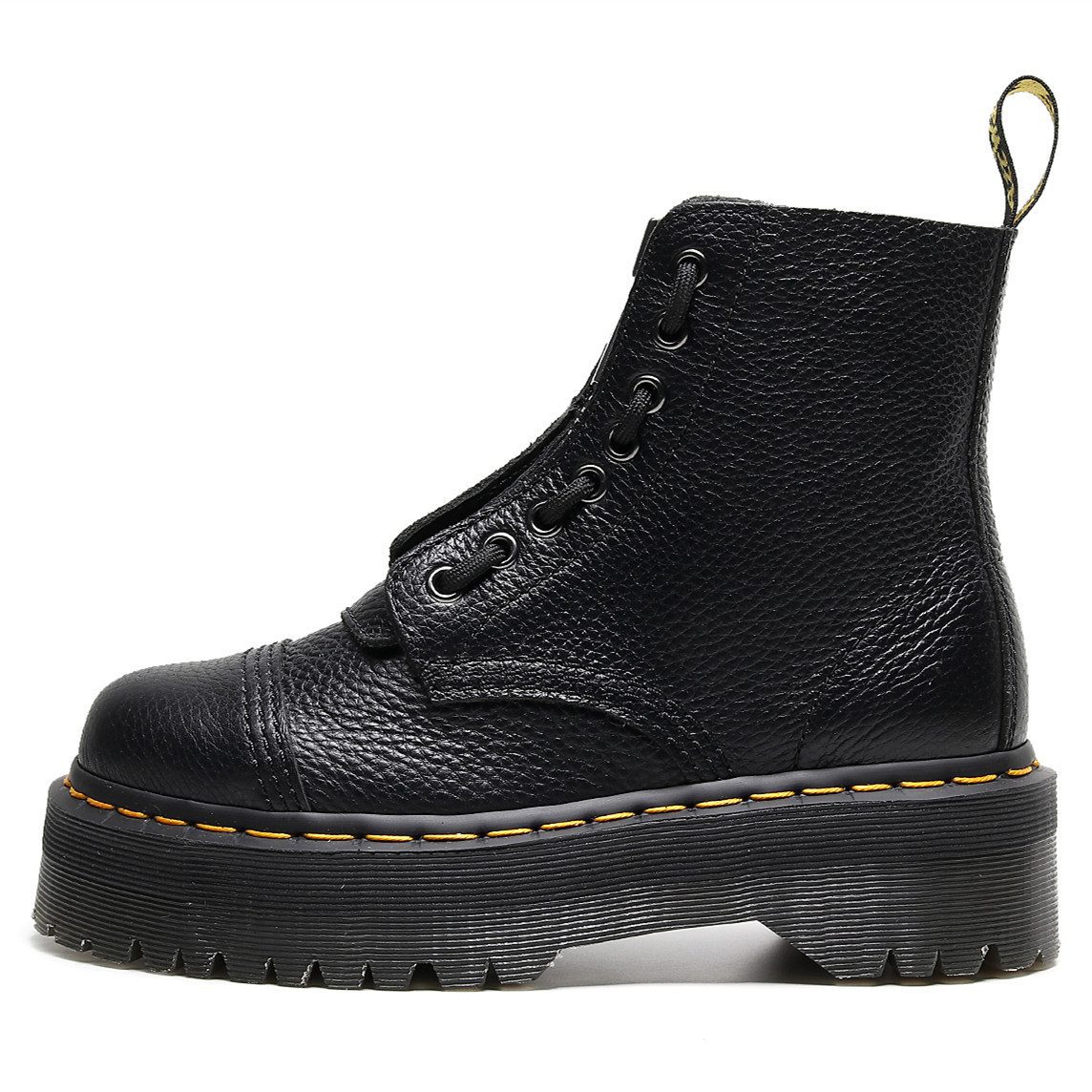 Black combat boots women